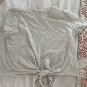 lululemon tie front top